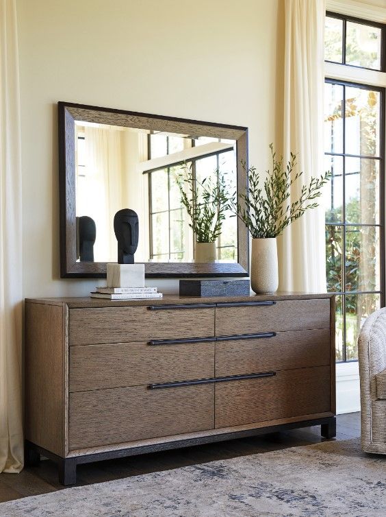 Lexington Home Zanzibar Algiers Medium Taupe Senegal Double Dresser-1