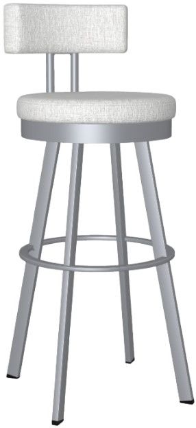 Amisco Customizable Barry Swivel Spectator Stool-0