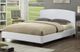 Titus Furniture White King Panel Bed-1