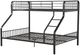 ACME Furniture Caius Gunmetal Twin XL Over Queen Youth Bunk Bed-0