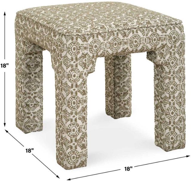 Uttermost® Satoria Olive Green Small Bench-2