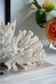A & B Home White 7" Faux Coral Decorative Object-4