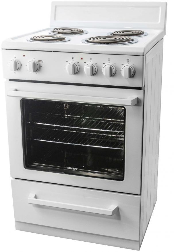 Danby® 24" White Freestanding Electric Range-1