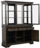 Mazin Furniture Reid Dark Cherry Buffet & Hutch-3