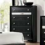 Furniture of America® Chrissy 5-Piece Black Queen Bedroom Set-3