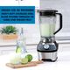 Kenmore® 1200W Black and Stainless Steel Counter Blender-4