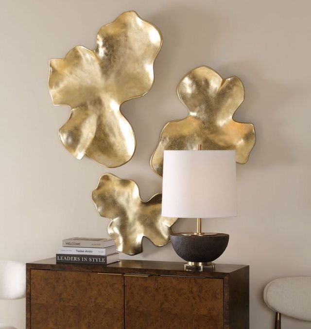 Uttermost® Lumina Antique Gold Wall Decor-3