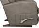 La-Z-Boy® Finley Pewter Leather Manual Rocking Recliner-3