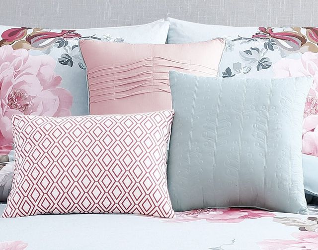 Hallmart Collectibles Rachel 7-Piece Spa King Comforter Set-1