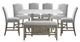 Steve Silver Co. Grayson 8-Piece Ash Gray/Driftwood/White Counter Dining Set-0