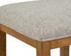 Magnussen Home® Lindon Belgian Wheat/Sauve Pebble Stool with Upholstered Seat-3