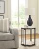 Hammary® Hidden Treasures Light Bronze Quatrefoil Shaped End Table-1