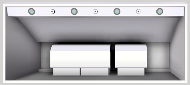 Vent-A-Hood® 54" White Wall Hood-2