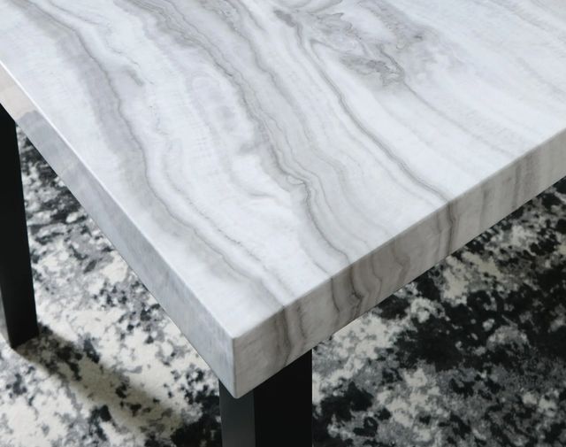 Signature Design by Ashley® Lilyberg Gray Counter Dining Table with Black Base-3