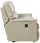 La-Z-Boy® Ava Ivory Leather Manual Reclining Sofa-3