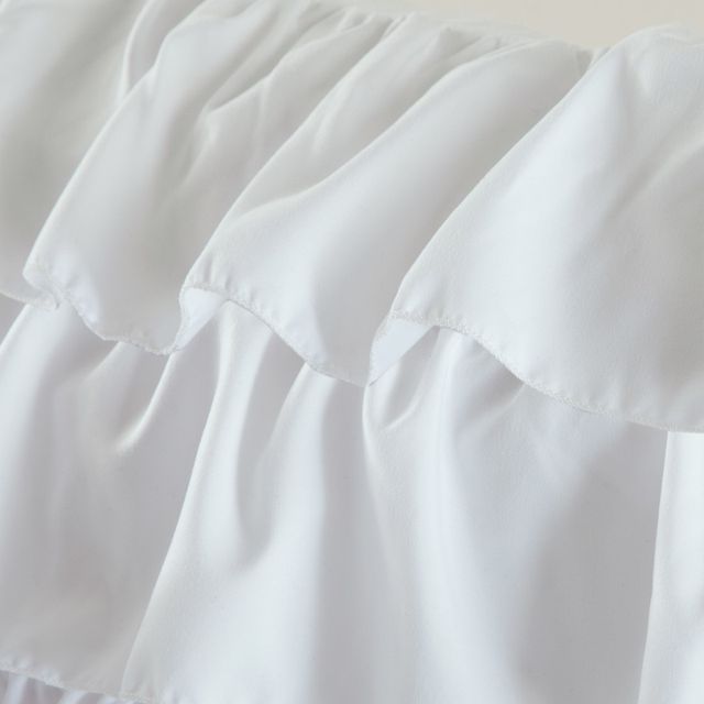 Olliix by Intelligent Design Waterfall White Full/Queen Comforter Set-3