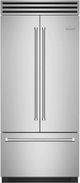 BlueStar® 36" 22.2 Cu. Ft. Color Match Built-In French Door Refrigerator-0