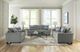 Albany Industries Clearview Gray Twin Sleeper Sofa-2