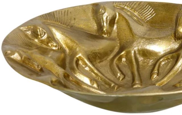 Stylecraft Gold 17" Bowl-1