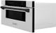 ZLINE Autograph Edition 1.2 Cu. Ft. Stainless Steel Microwave Drawer with Matte Black Accents-4