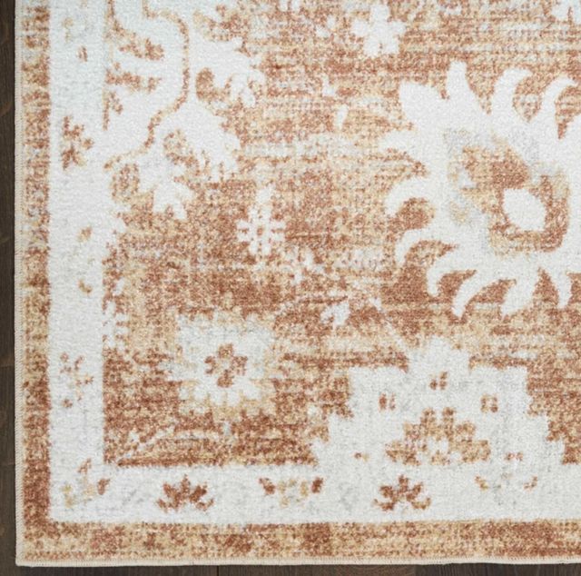 Nourison Home™ Astra Machine Washable Copper 5'x7' Area Rug-4