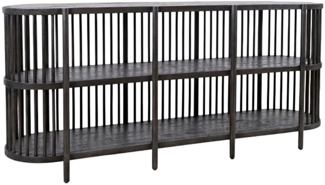 Jofran Inc. Rhapsody Black Wash 72" Accent Console-0