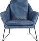Moe's Home Collection Greer Blue Club Chair-1