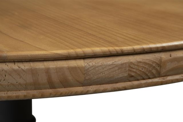 Nest Home Collections Sadie Light Natural 48" Dining Table with Iron Base-2