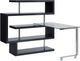 ACME Furniture Buck II Black High Gloss/Chrome Writing Desk-0