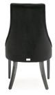 VIG Furniture A&X Charlotte 2-Piece Black Velour Dining Chair Set-4