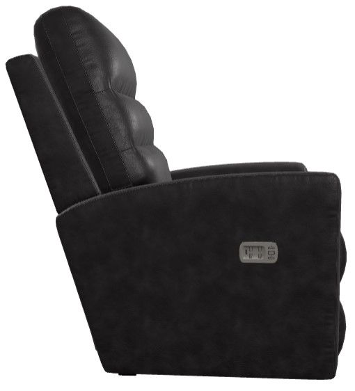 La-Z-Boy® Liam Espresso Leather Power Wall Recliner with Headrest and Lumbar-2