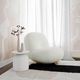 TOV Furniture Aloe White Concrete Indoor/Outdoor Side Table-1