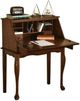TEI Burnished Walnut Secretary Drop Leaf Desk-0