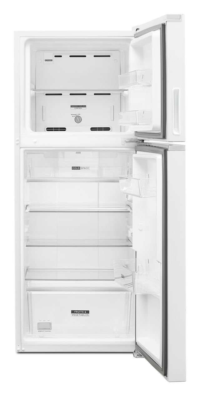 Whirlpool® 11.6 Cu. Ft. White Counter Depth Top Freezer Refrigerator-1
