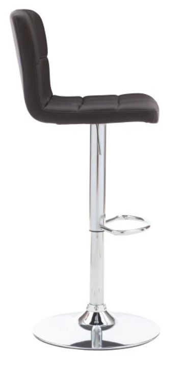 Powell® Brandt Chocolate Adjustable Stool-4