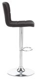 Powell® Brandt Chocolate Adjustable Stool-4