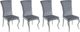 Coaster® Betty 4-Piece Gray Side Chairs-0