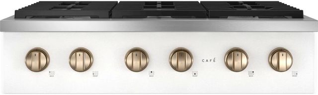 Café™ 36" Matte White Gas Rangetop-0