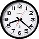 Howard Miller® Accuwave II Black Wall Clock-2