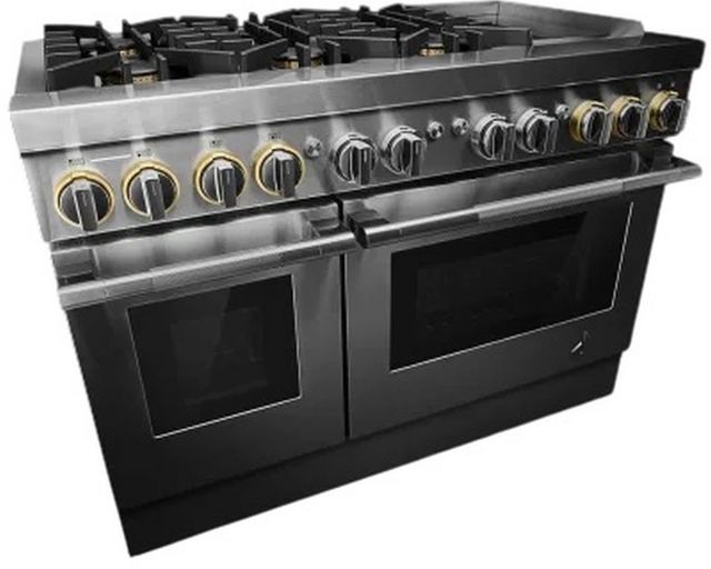 JennAir® RISE™ 48" Stainless Steel Pro Style Dual Fuel Natural Gas Range-12