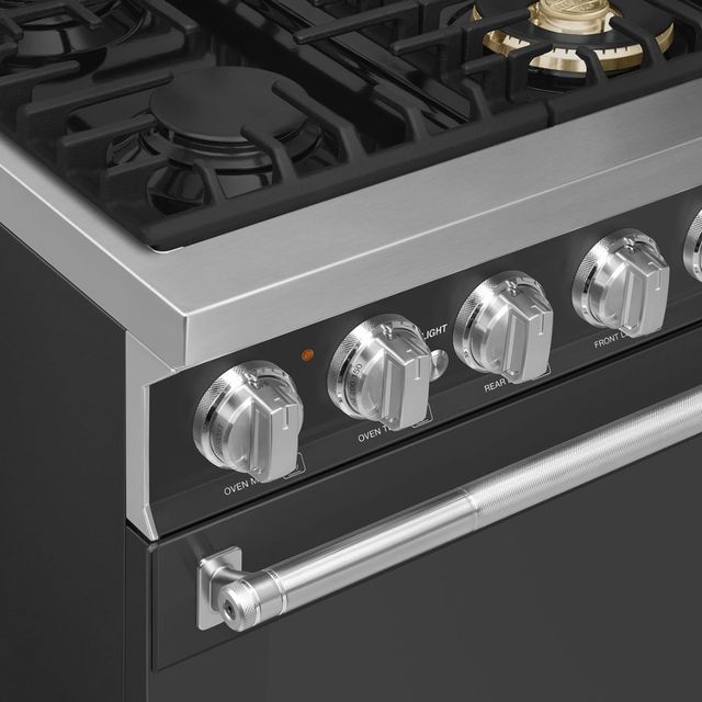 Smeg Professional 24" Stainless Steel Pro Style Gas Range-1
