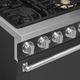 Smeg Professional 24" Stainless Steel Pro Style Gas Range-1