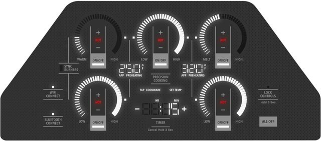 Monogram® 36" Black Graphite Induction Cooktop-3