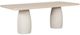 Modus Furniture Zinnia White Sand Dining Table with Ivory Base-0