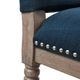 Olliix by Madison Park Cirque Set of 2 Navy Dining Chair-4