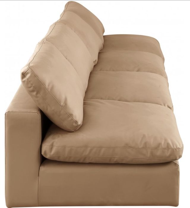 Meridian Furniture Comfy 4-Piece Tan Armless Sofa-2