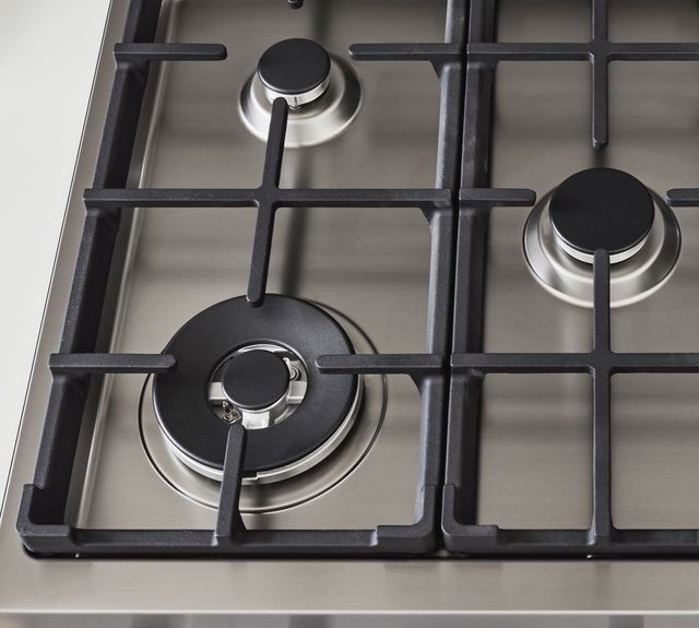 Bertazzoni Master Series 30" Fingerprint Resistant Stainless Steel Pro Style Gas Range-3