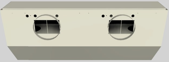 Vent-A-Hood® 48" Biscuit Under Cabinet Range Hood-1