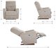 La-Z-Boy® Hawthorn Smoke Power Rocking Recliner with Headrest and Lumbar-2
