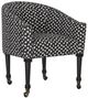 Vanguard® Furniture Vanguard Polo Gunter Ebony Game Chair-0